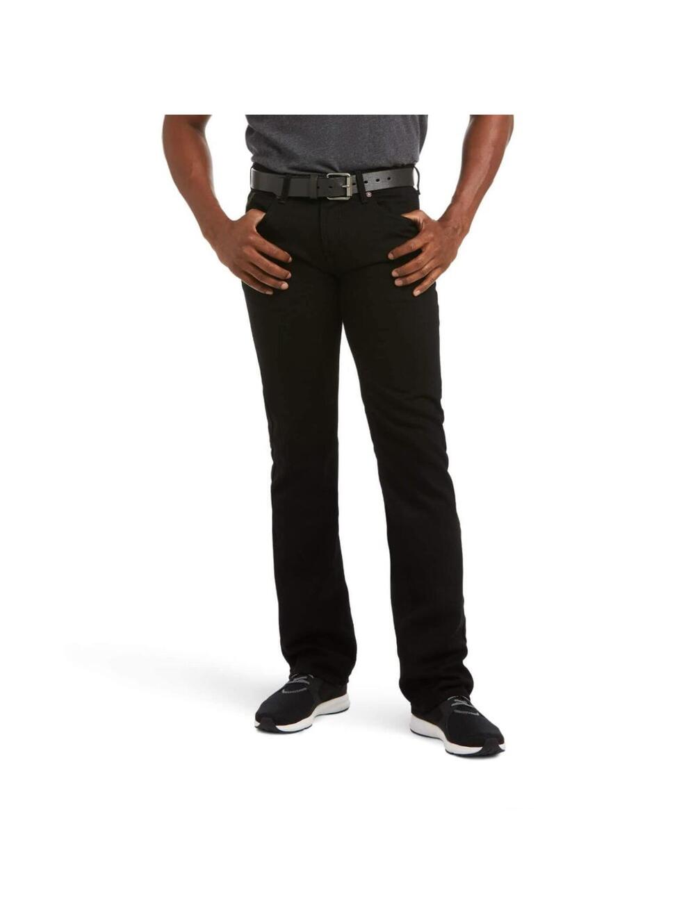 Ariat Men's Slim Legacy Straight Jean - Black - Size 32/38